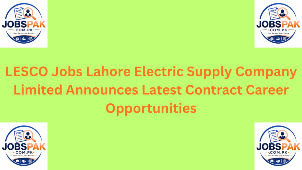  Lahore Electric Supply Company Limited 