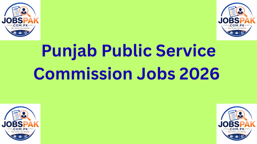 Punjab Public Service Commission Jobs 2026 
