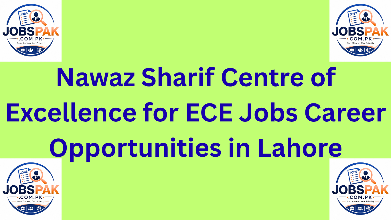 Nawaz Sharif Centre of Excellence for ECE Jobs Career Opportunities in Lahore
