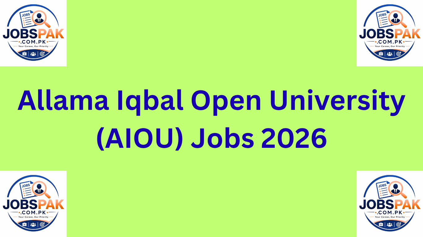 Allama Iqbal Open University (AIOU) Jobs 2026